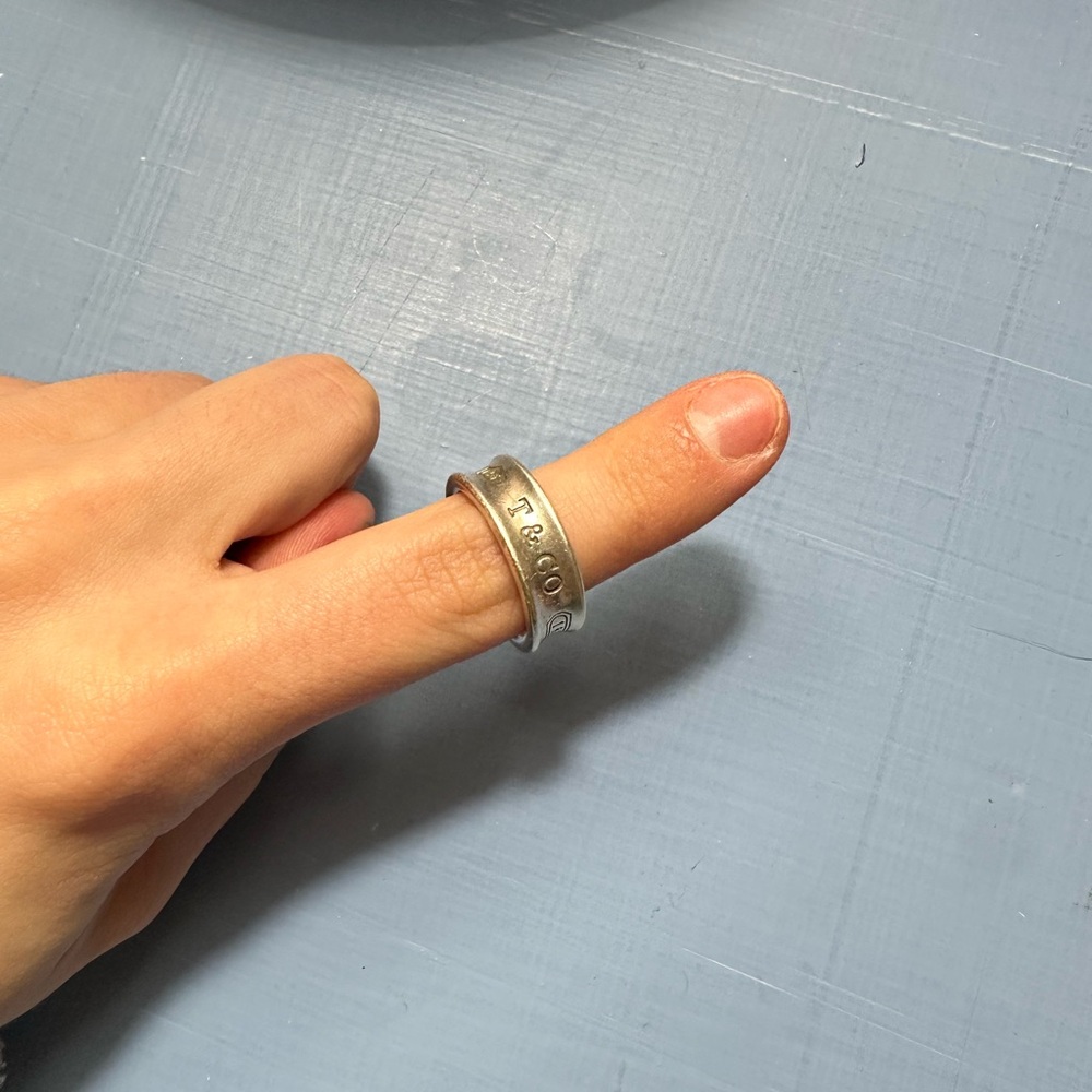 Tiffany and co 1997 ring, size 6